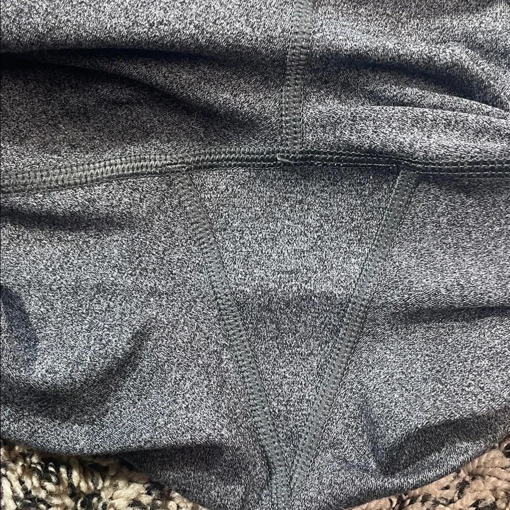 Athleta Stash Pocket Salutation Tights High Rise 7/8ths Dark Gray XS | EUC - Picture 6 of 8